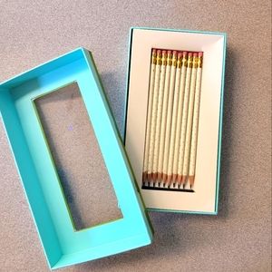 Kate Spade Gold Dot Pencil Set